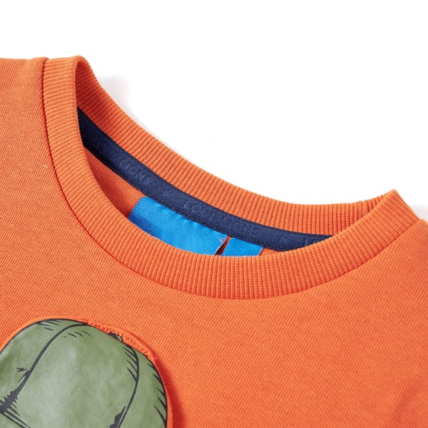 Sudadera para niños naranja oscuro 92