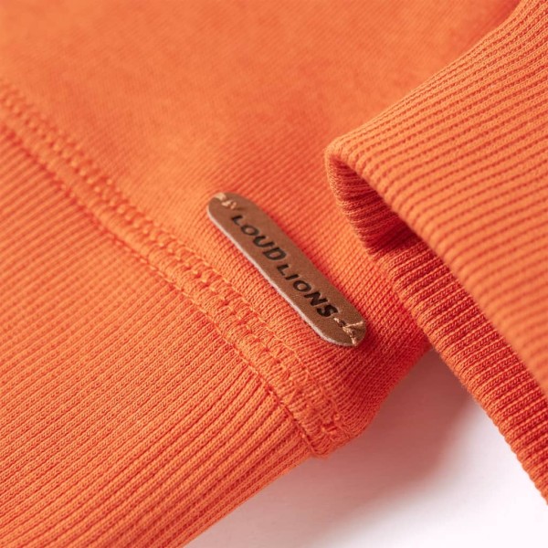 Sudadera para niños naranja oscuro 92