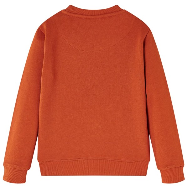 Sudadera para niños color teja claro 140