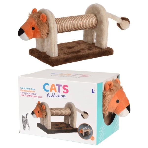 Pets Collection Rascador para gatos Lion 51x16x16 cm