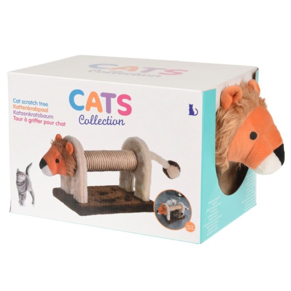 Pets Collection Rascador para gatos Lion 51x16x16 cm