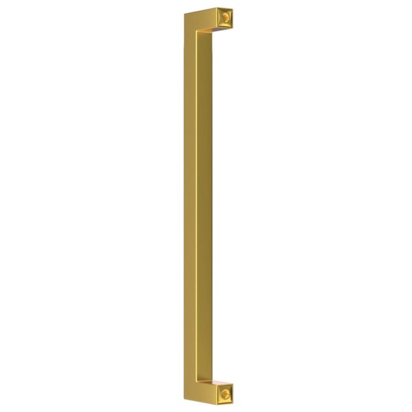 Tiradores para armarios 10 uds acero inoxidable dorado 224 mm