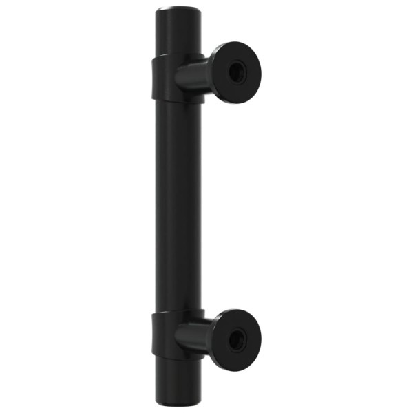 Tiradores para armarios 20 uds acero inoxidable negro 64 mm