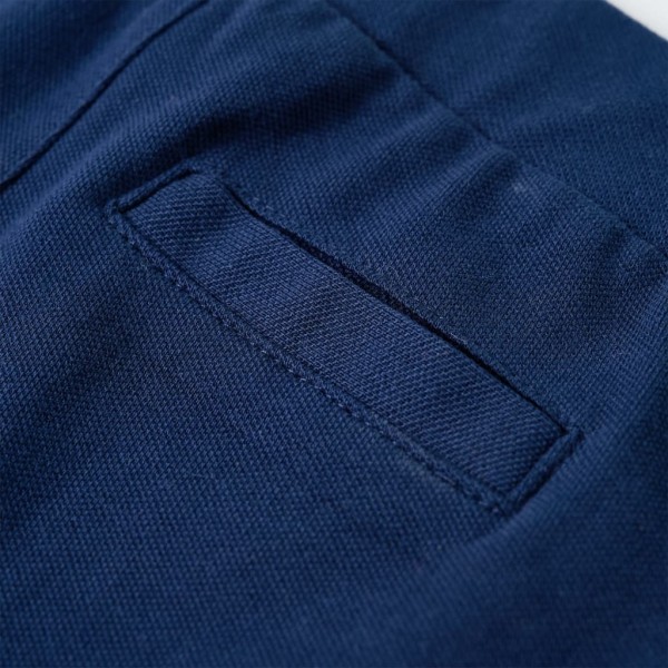 Pantalones para niños con cordón azul marino 116