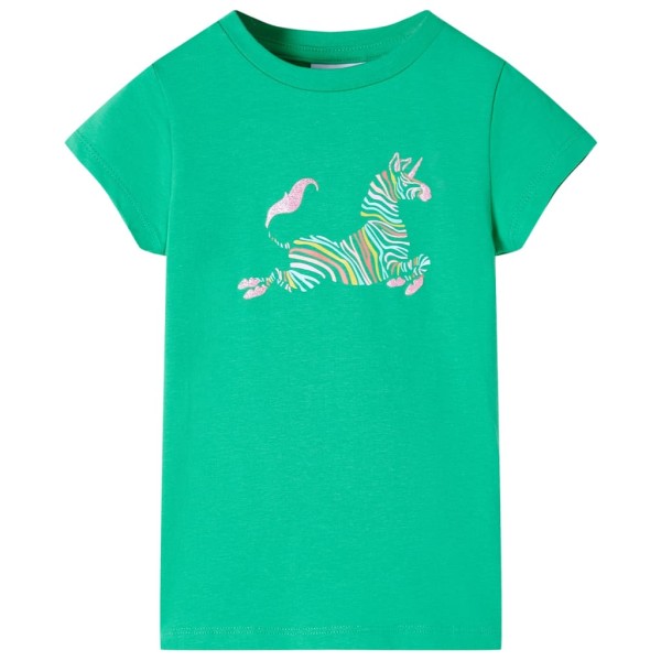 Camiseta de niños verde neón 116