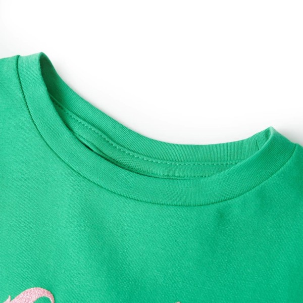 Camiseta de niños verde neón 116