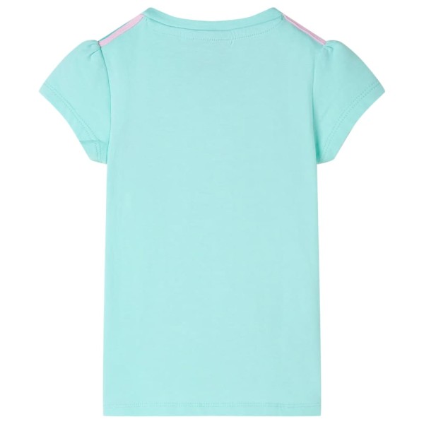 Camiseta para niños verde menta claro 104