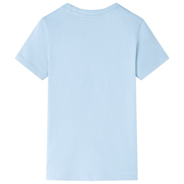 Camiseta para niños azul claro 140