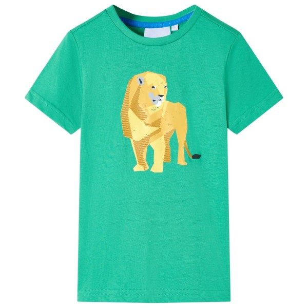 Camiseta de niños verde neón 104