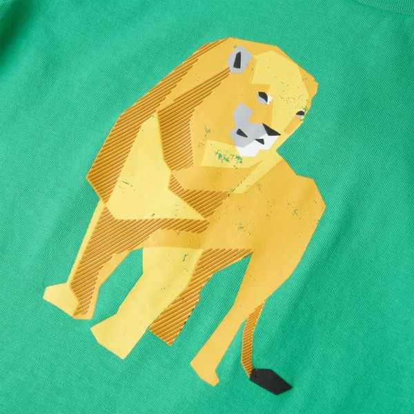 Camiseta de niños verde neón 128