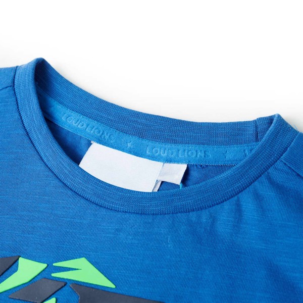 Camiseta de niños azul 92