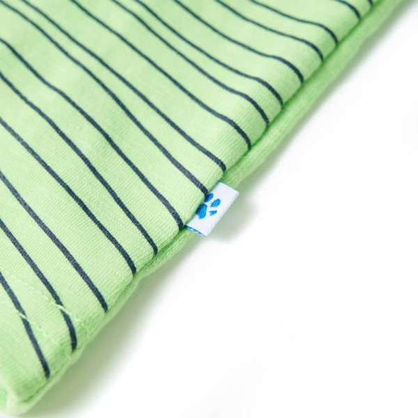 Camiseta para niños con estampado de tiburón verde neón 140