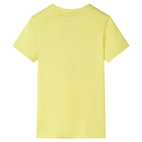 Camiseta de niños amarillo 92