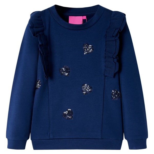 Sudadera para niños azul marino 116