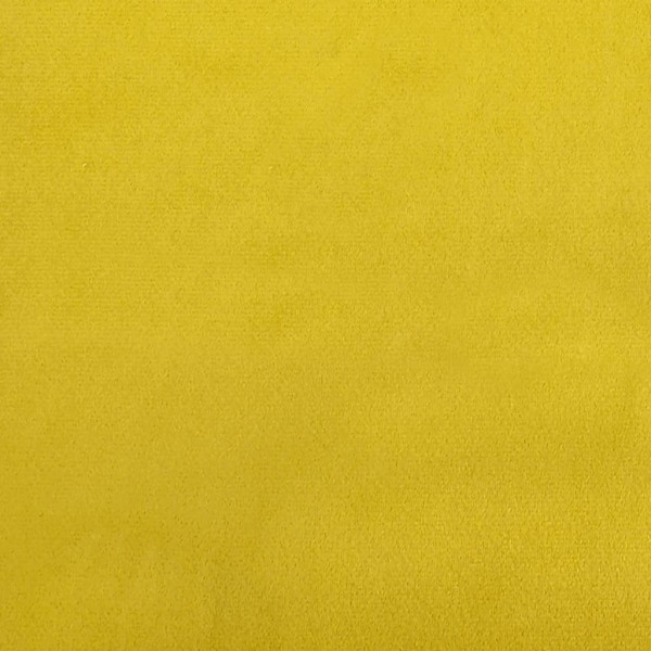 Sofá de 2 plazas terciopelo amarillo 140 cm