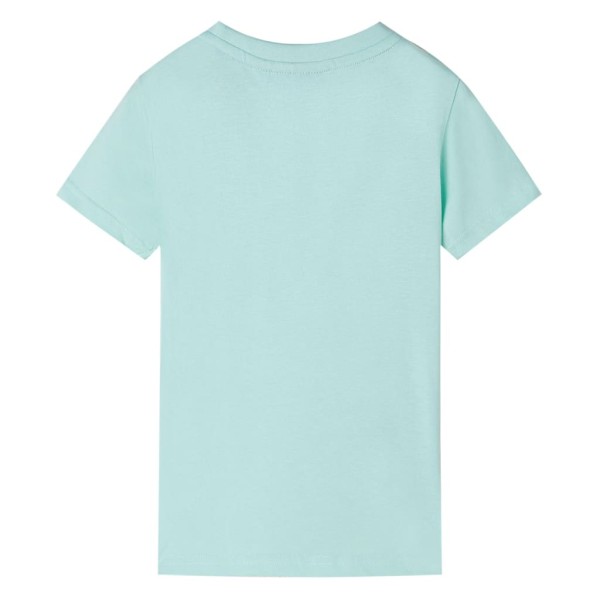 Camiseta para niños menta claro 104