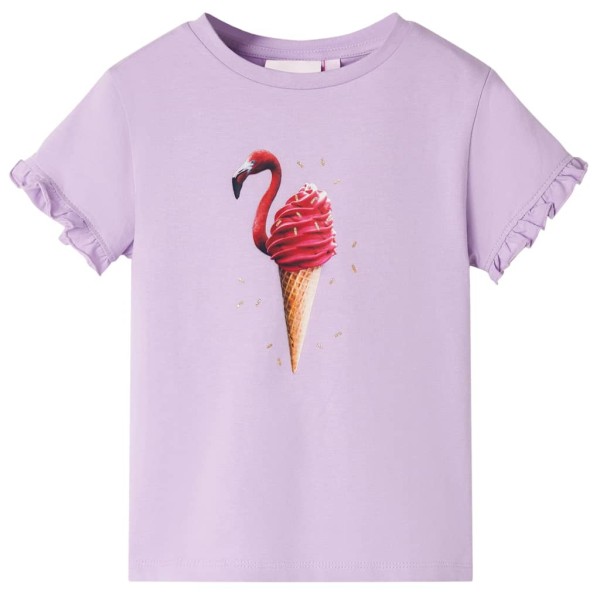 Camiseta de niños lila 128