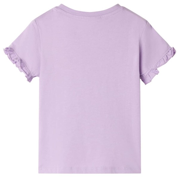 Camiseta de niños lila 128