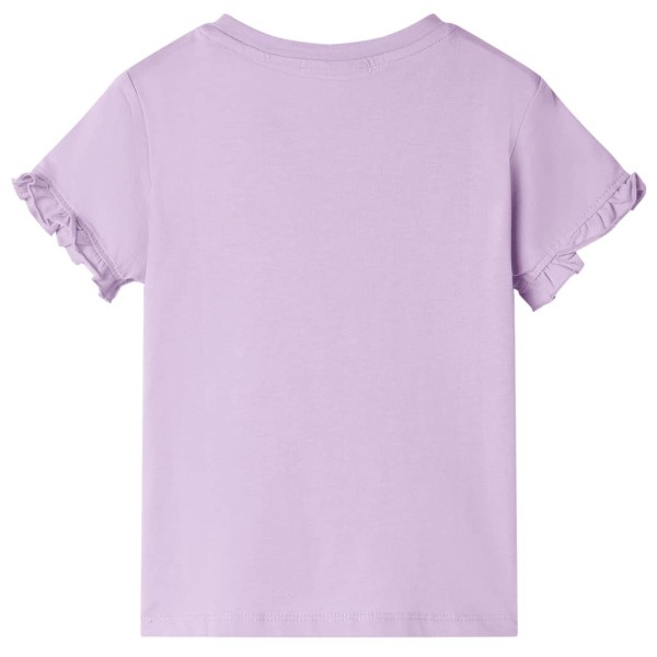 Camiseta de niños lila 104