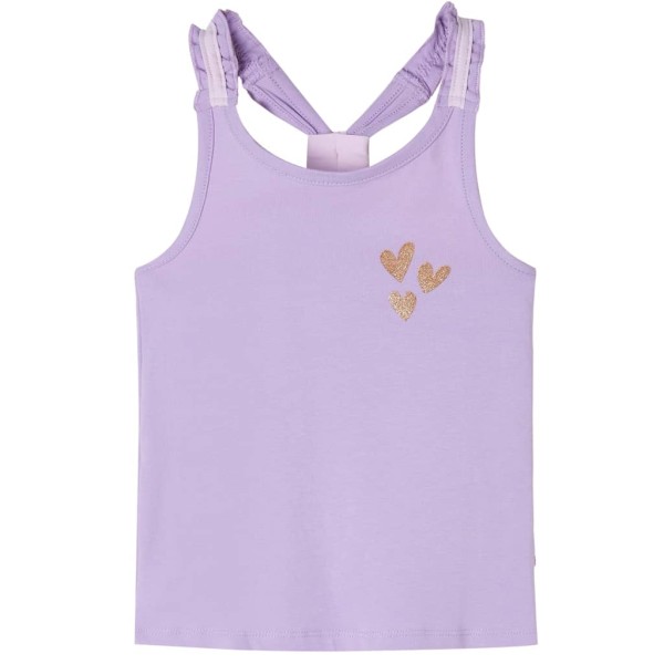 Camiseta de tirantes infantil color lila 104