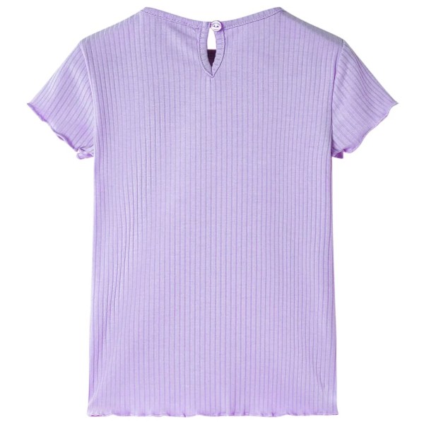 Camiseta infantil color lila 140