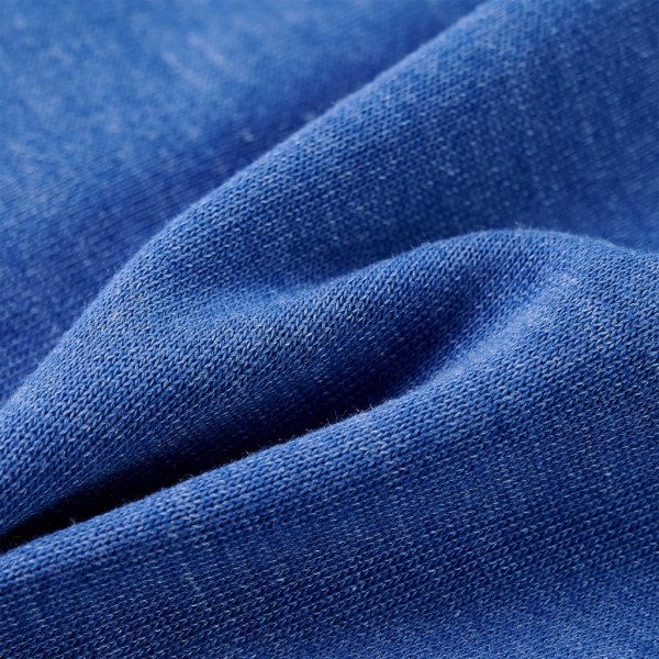 Sudadera para niños con capucha y cremallera azul mélange 92