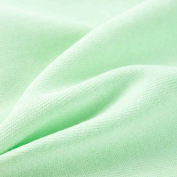 Sudadera para niños con capucha y cremallera verde brillante 92