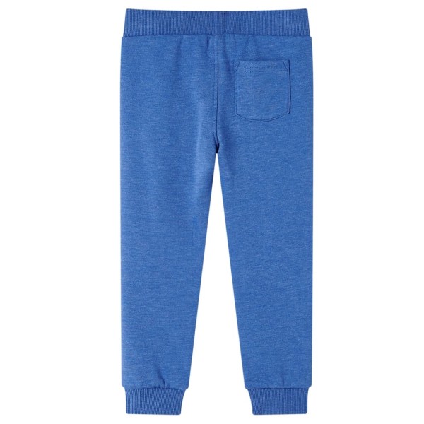 Pantalones de chándal para niños azul mélange 140