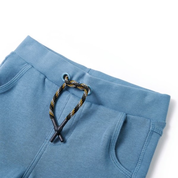 Pantalones de chándal para niños azul medio 140