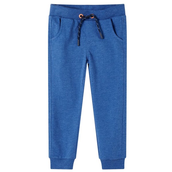 Pantalones de chándal para niños azul oscuro 128