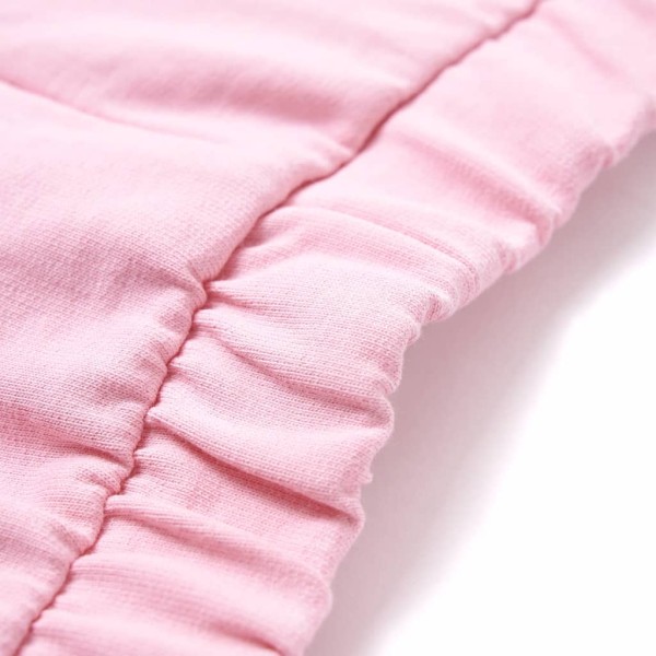 Pantalón corto para niños con ribete rosa brillante 92