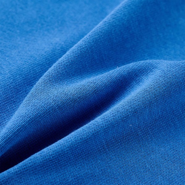 Sudadera para niños con capucha y cremallera azul 104