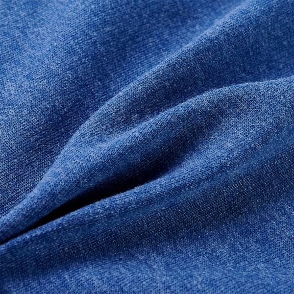 Sudadera para niños con capucha y cremallera azul oscuro