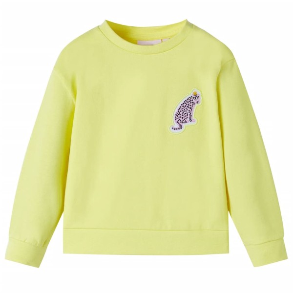 Sudadera para niños amarillo 128