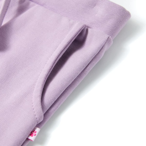 Pantalones de chándal para niños color lila 116