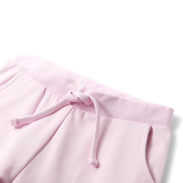 Pantalones de chándal para niños rosa claro 140