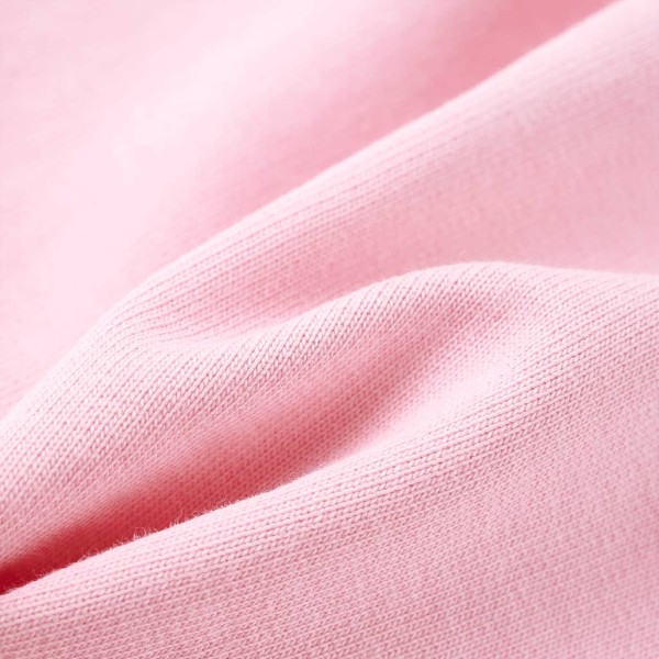 Sudadera infantil con capucha y cremallera rosa 116