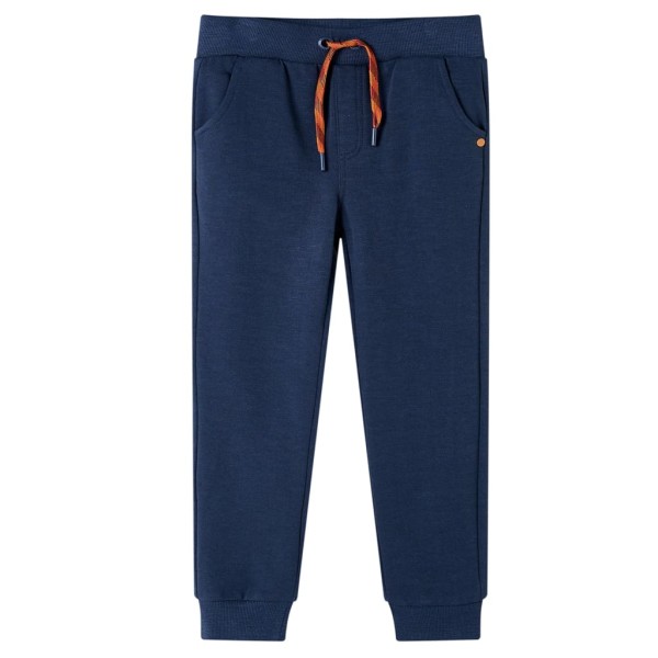 Pantalones de chándal para niños azul marino mélange 140