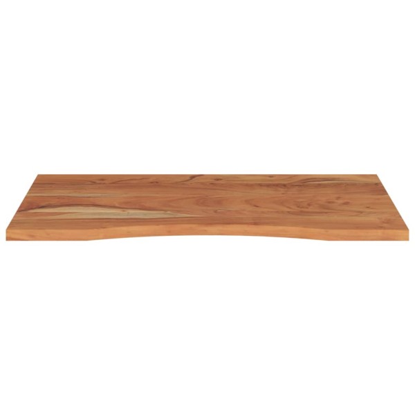 Tablero de escritorio rectangular madera de acacia 90x60x2,5 cm