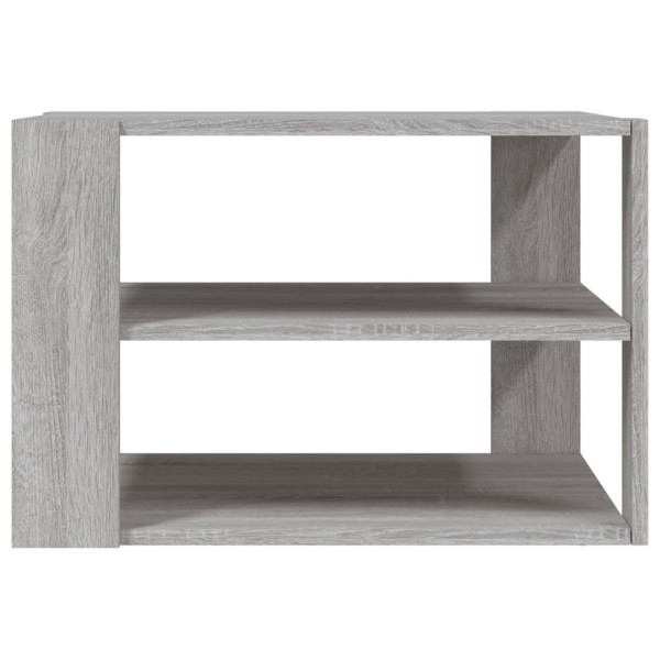 Mesa de centro madera de ingeniería gris Sonoma 59,5x59,5x40 cm