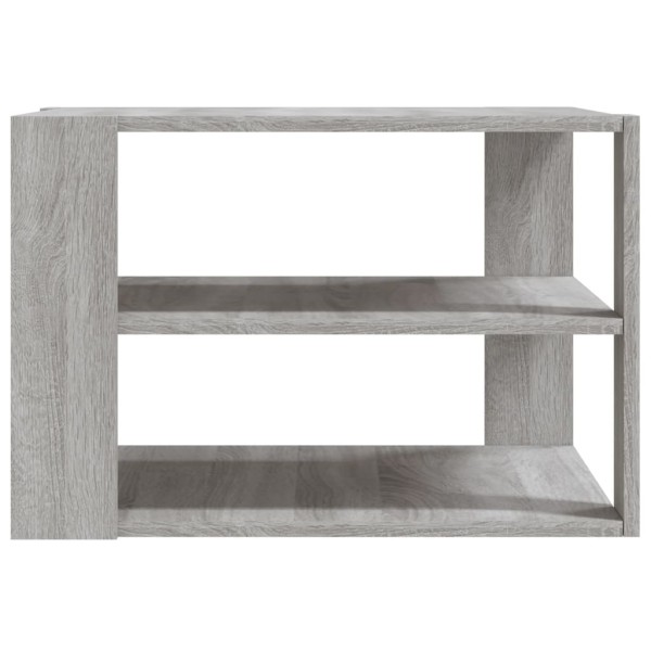 Mesa de centro madera de ingeniería gris Sonoma 59,5x59,5x40 cm