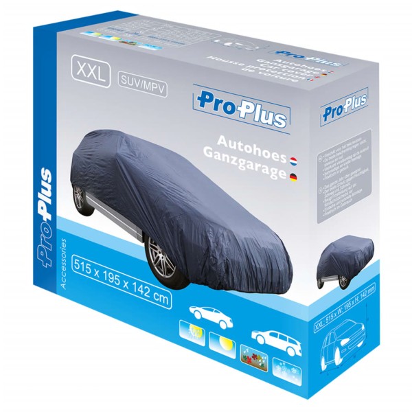 ProPlus Funda cubierta de coche SUV/MPV XXL 515x195x142 cm azul