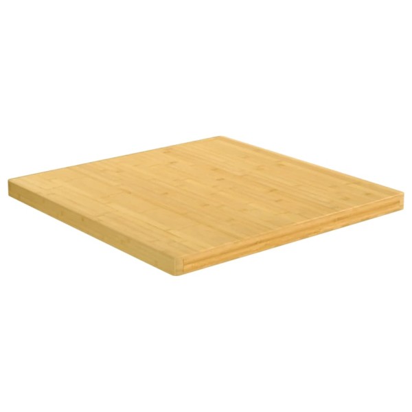 Tablero de mesa de bambú 90x90x4 cm