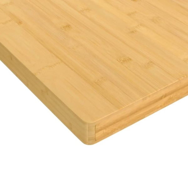 Tablero de mesa de bambú 90x90x4 cm