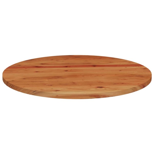 Tablero de mesa redondo madera maciza de acacia Ø80x2,5 cm