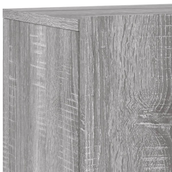 Muebles para TV de pared 2 unidades gris Sonoma 60x30x41 cm