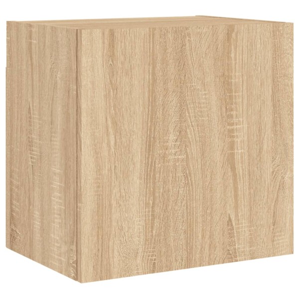 Mueble TV de pared madera ingeniería roble Sonoma 40,5x30x40 cm