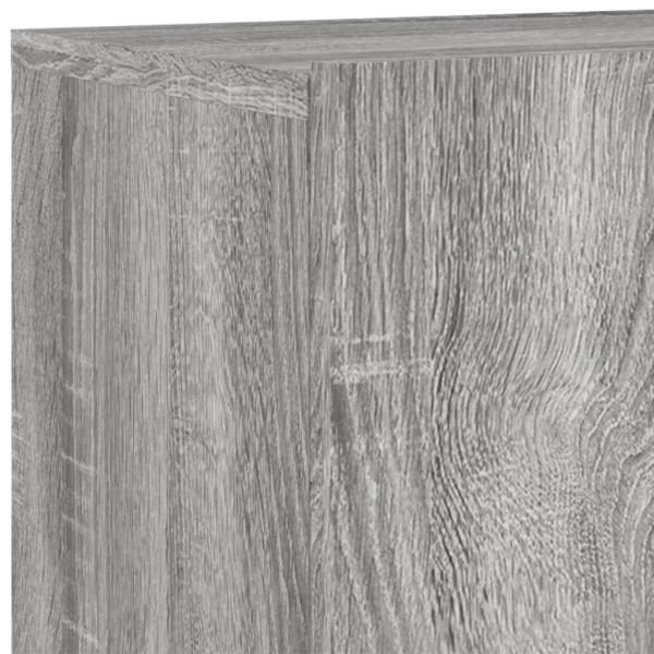 Muebles de TV de pared 5 pzas madera de ingeniería gris Sonoma