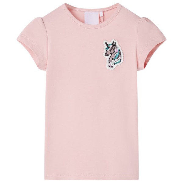 Camiseta de niños rosa claro 104