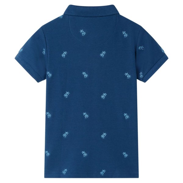 Polo de niños azul oscuro 140